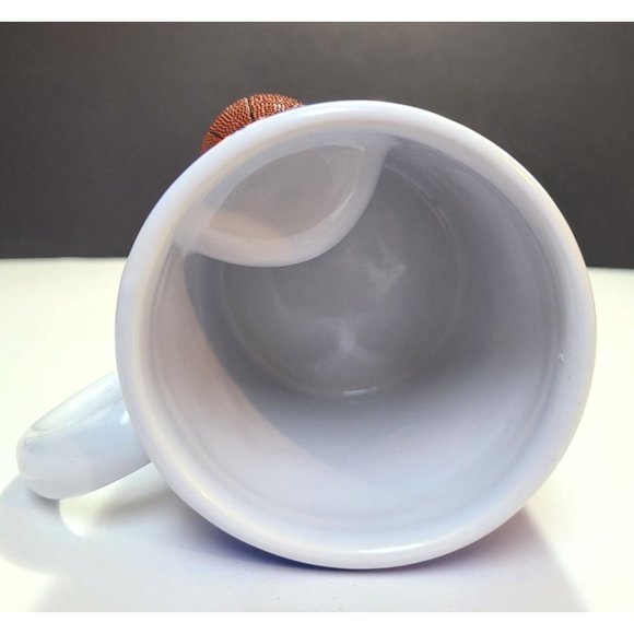 Snickers Candy Bar Coffee Mug With Rotating Basketball CUP BY GALERIE 4" , 12 OZ - Picture 6 of 7